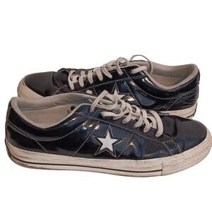 Converse Low-Top One Star Polished Leather Sneakers